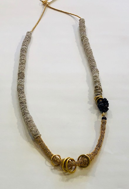 White & Gold Necklace