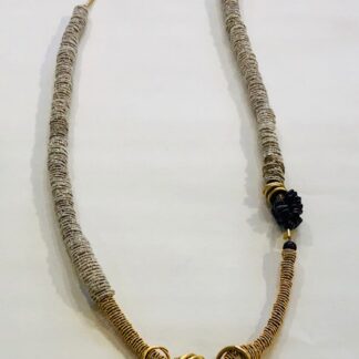 White & Gold Necklace