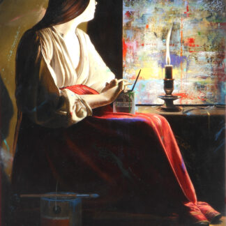 Magdalene with Two Brushes