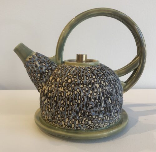 Stippled Teapot