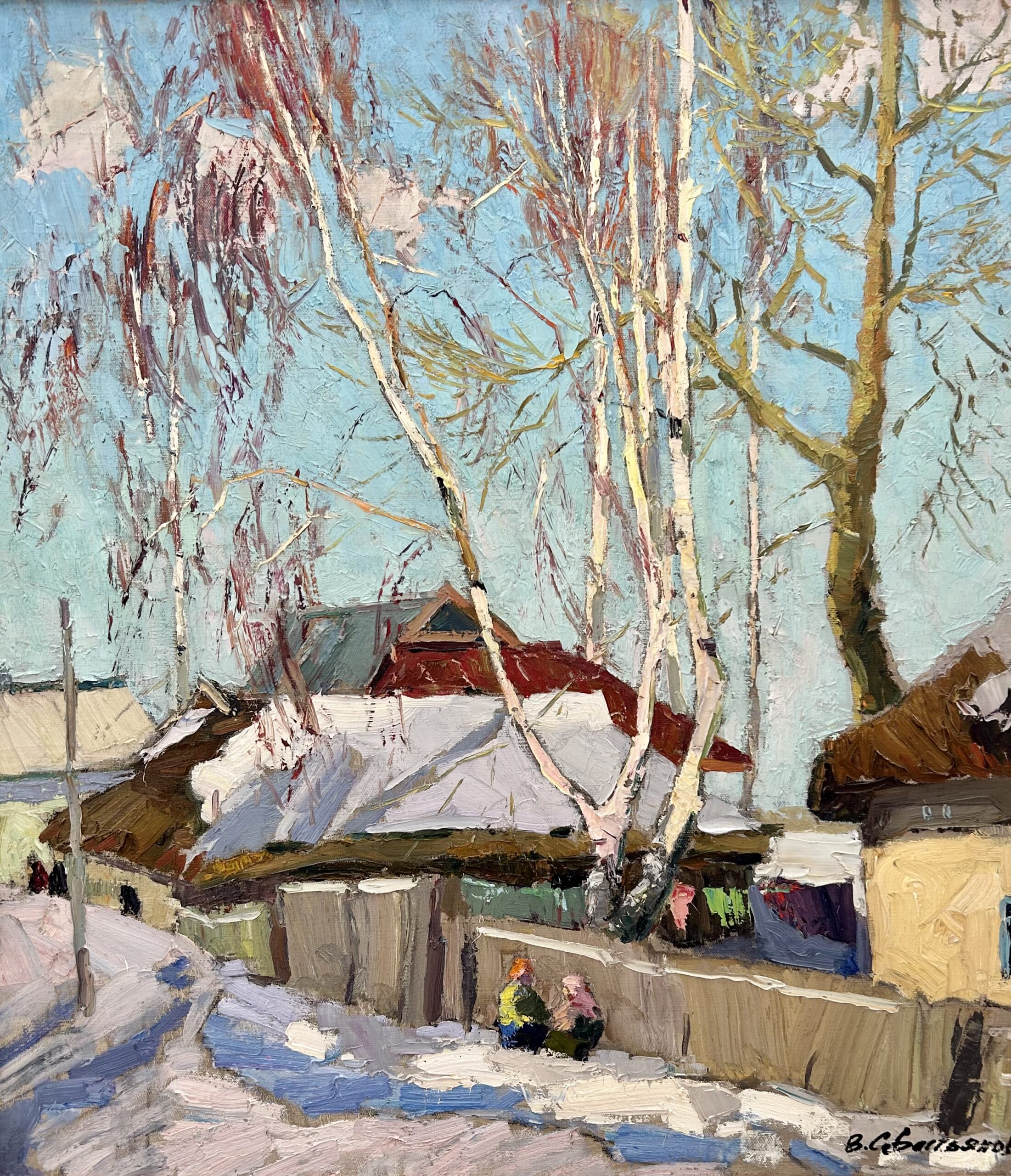 Talking by the Fence