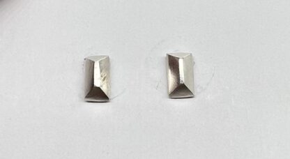 Geo Silver Earrings