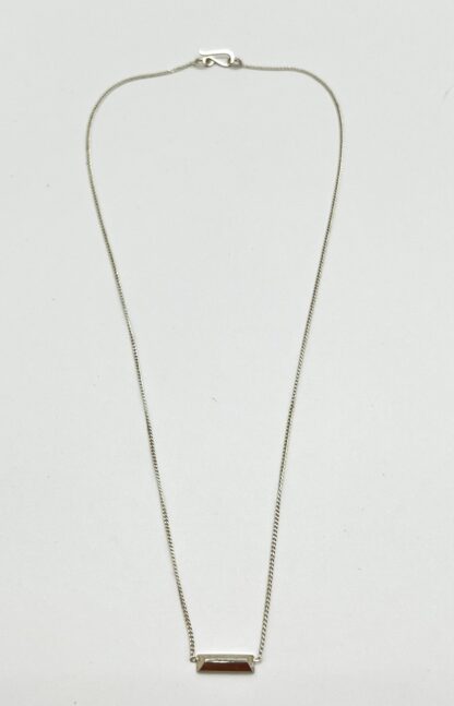 Geo Silver Necklace